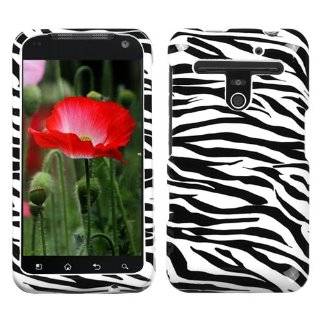 Black/ White Zebra Hard Protector Case Cover For LG Revolution VS910