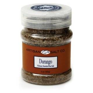 Artisan Salt Co. Durango Hickory Smoked Sea Salt, 5 Ounce Jars (Pack 