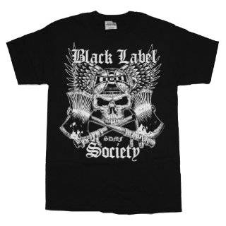  Heavy Metal T Shirt Bullhorn Logo Music Clothing