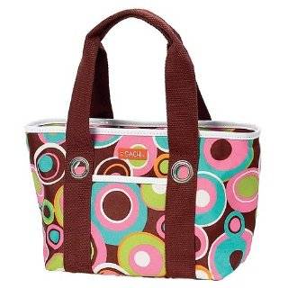 Sachi Fashion Insulated Lunch Bag, Circles