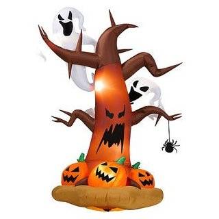 Halloween Decorations 8 Tall Airblown Halloween Inflatable Dead Tree 