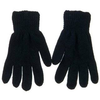  Sherpa Lined Knit Gloves Navy W20W42C Clothing