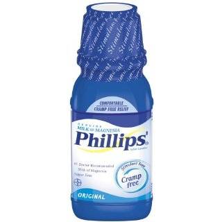 Phillips Original Milk of Magnesia Liquid, 26oz Bottle (Pack of 2)