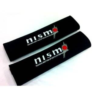 Nismo Red O Seat Belt Cover Shoulder Pad Cushion (2 pcs)