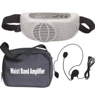   Waist Band Portable PA Amplifier System with Headset Microphone