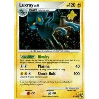 Pokemon Diamond & Pearl Legends Awakened Single Card Luxray #8 Holo 