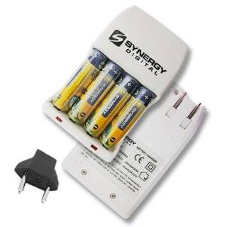   nimh rapid battery charger includes 4 pack of 2800mah rechargeable aa