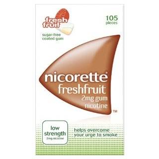  Nicorette Gum Icy White 2mg 105 Count Box (UK) Health 