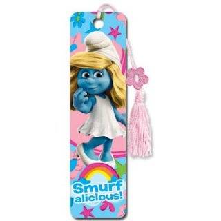  (2x6) The Smurfs Movie Group Collectors Beaded Bookmark 