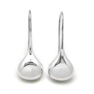 Bling Jewelry Classic Sterling Silver Teardrop Hook Earrings [Jewelry]